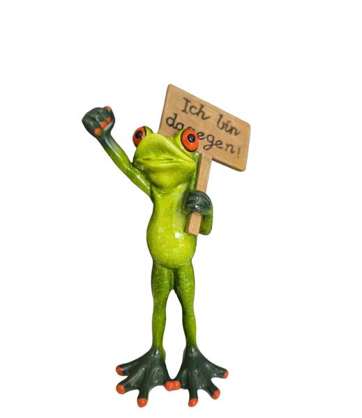 Frosch "Ich bin dagegen" Original Formano